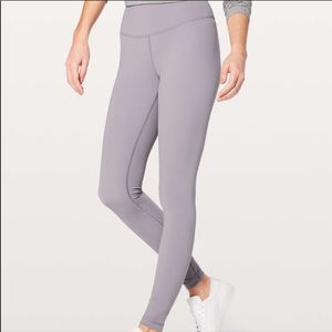 LAVENDER LULULEMON WUNDER UNDER LUXTREME
